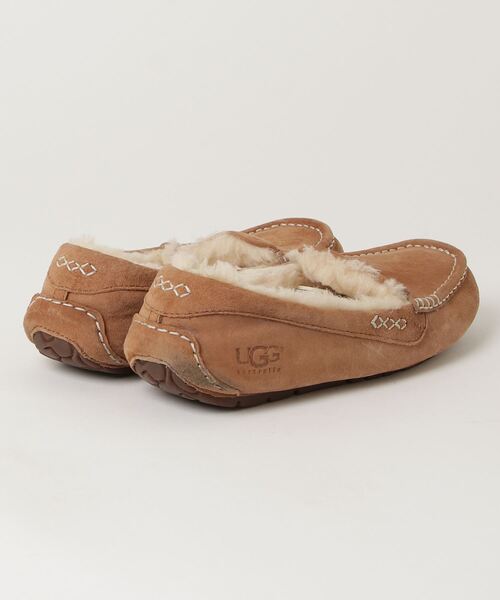 最後の週末なので！UGG ブラウン モカシン UGG ブラウン モカシン - メルカリ