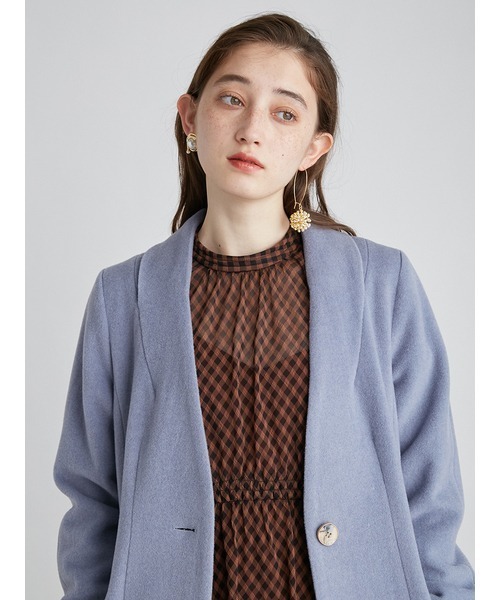 「LILY BROWN」 コート 0 ブラウン レディース_画像7