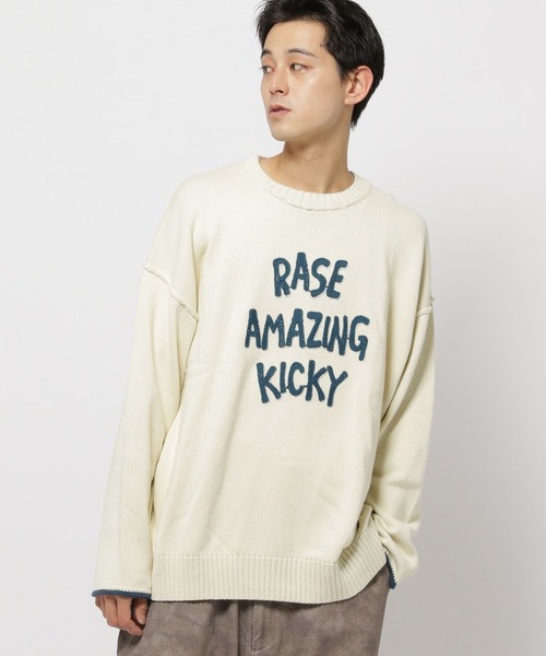 ✳︎新品✳︎niko and…［be with M］Misayo立体ロゴプルオーバー ニコアンド 立体ロゴプルオーバー be with M misayoさんネイビー