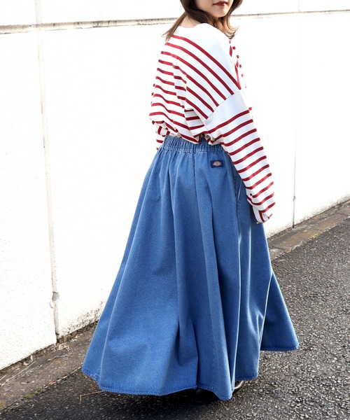 Right-on（ライトオン） デニムスカート 「Dickies」サーキュラー