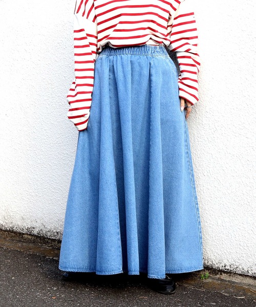 Right-on（ライトオン） デニムスカート 「Dickies」サーキュラー