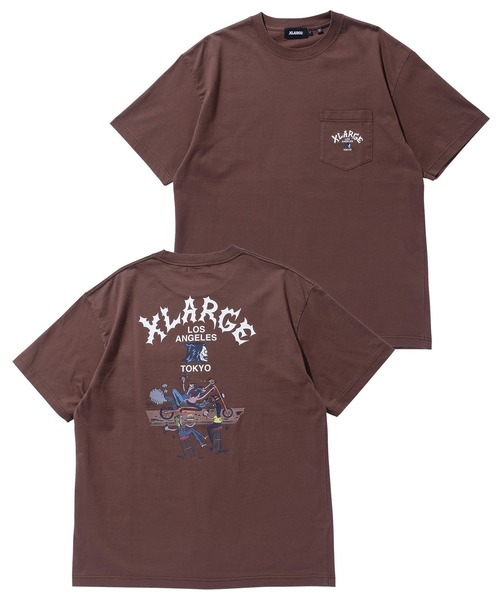 XLARGE tシャツ HANG OUT S/S POCKET TEE メンズ レディース