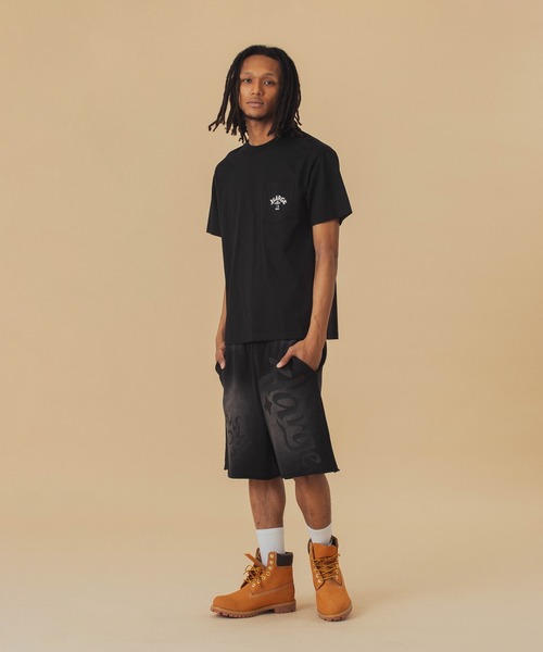 早い者勝ち XLARGE HANG OUT S/S POCKET TEE インパクト大◎ XLARGE - HANG OUT S/S POCKET TEE / ブラック | Tempt