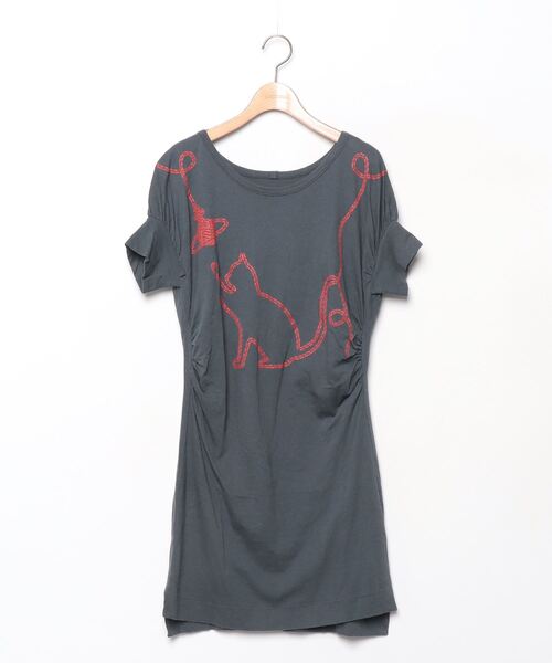 ヴィヴィアンウエストウッド ワンピース　半袖 Vivienne Westwood RED LABEL(ヴィヴィアンウエストウッドレッド
