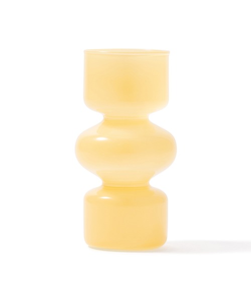 Francfranc 花瓶 プチパステル フラワーベース イエロー : ZOZOTOWN