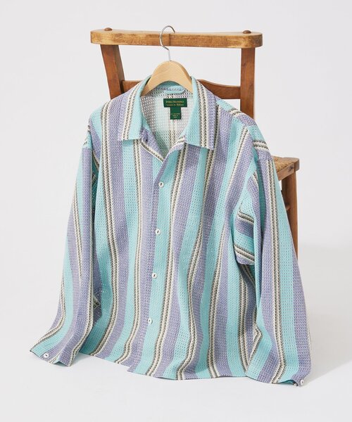 JOURNAL STANDARD relume シャツ INDIA COTTON クロシェシャツ