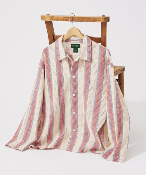 INDIA COTTON クロシェシャツ JOURNAL STANDARD relume｜INDIA COTTON クロシェシャツ