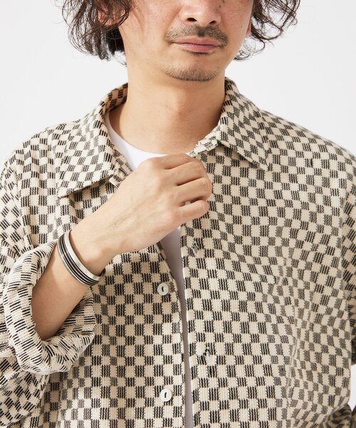INDIA COTTON クロシェシャツ JOURNAL STANDARD relume｜INDIA COTTON クロシェシャツ