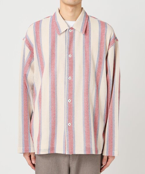 JOURNAL STANDARD relume シャツ INDIA COTTON クロシェシャツ