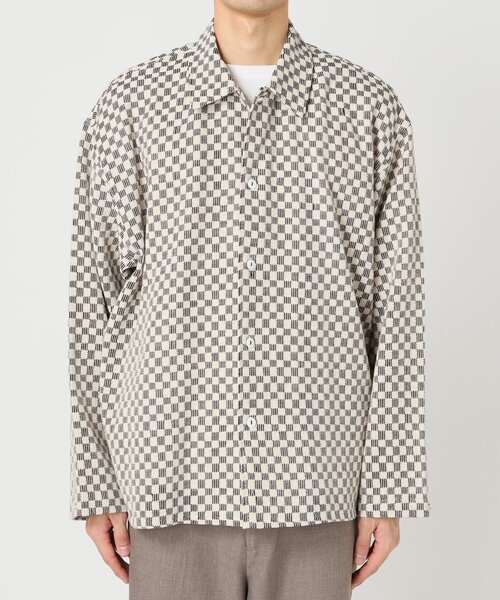 JOURNAL STANDARD relume シャツ INDIA COTTON クロシェシャツ
