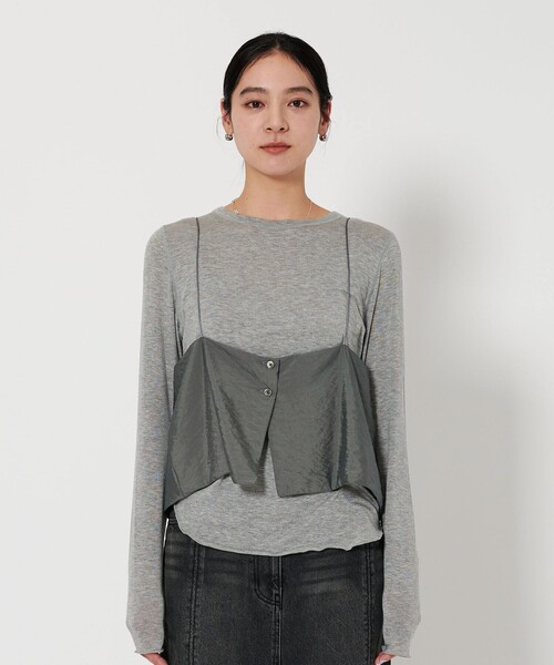 BEAUTY&YOUTH UNITED ARROWS シアー キャミソール BEAUTY&YOUTH UNITED ARROWS シアー キャミソール