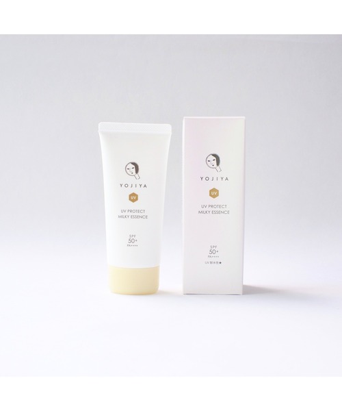 よーじや 日焼け止め UVプロテクト ミルキーエッセンス SPF50+/