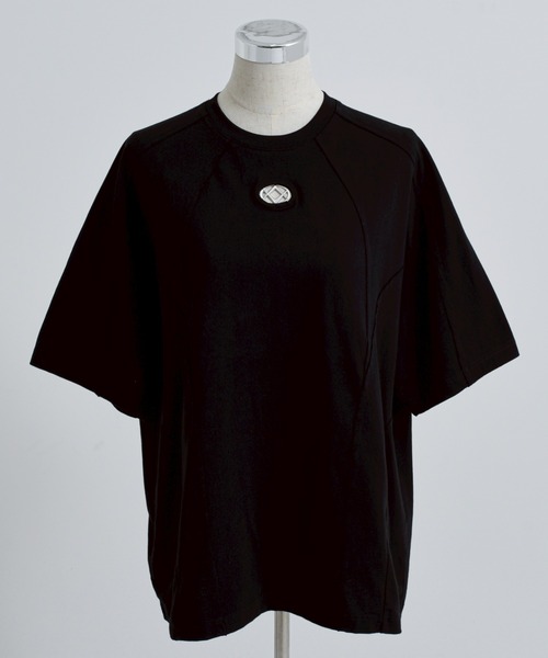 REFLEM[レフレム] オーバルロゴTシャツ/ハーフスリーブカットソー REFLEM（レフレム） tシャツ 「REFLEM/レフレム」オーバルロゴTシャツ