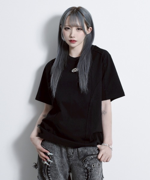 REFLEM（レフレム） tシャツ 「REFLEM/レフレム」オーバルロゴTシャツ