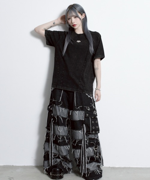 REFLEM（レフレム） tシャツ 「REFLEM/レフレム」オーバルロゴTシャツ