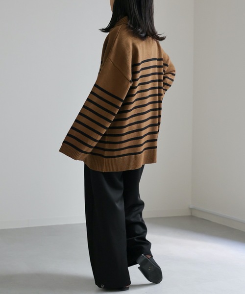 「ap retro」 長袖ニット FREE アイボリー レディース_画像3