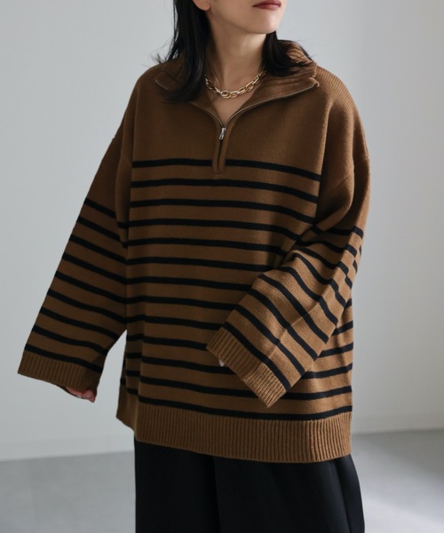 「ap retro」 長袖ニット FREE アイボリー レディース_画像7