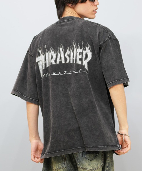 THRASHER（スラッシャー） tシャツ 「ムラサキスポーツ限定」THRASHER