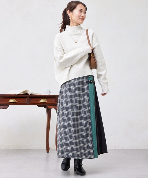 「Chez toi」 長袖ニット FREE オフホワイト レディース_画像4