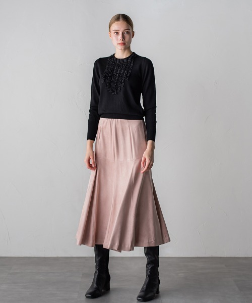 「LAUTREAMONT DE CLASSE」 長袖ニット 9号 ブラック レディース_画像4