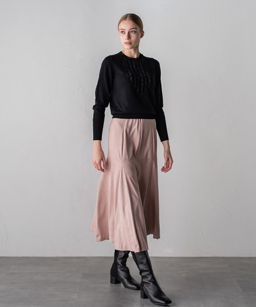 「LAUTREAMONT DE CLASSE」 長袖ニット 9号 ブラック レディース_画像6