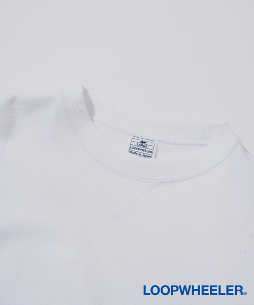LOOPWHEELER ループウィラー 白Tシャツ トリコロール　M 日本製 楽天市場】LOOPWHEELER ループウィラー Tシャツ サイズ:M