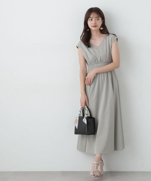 PROPORTION BODY DRESSING ワンピース ウエストシャーリングV