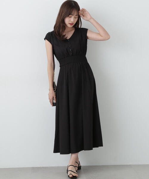 PROPORTION BODY DRESSING ワンピース ウエストシャーリングV