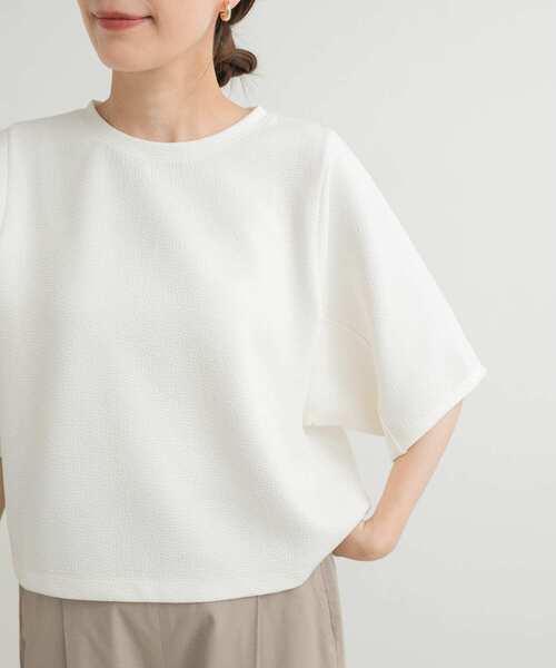 tシャツ 袖ボリュームプルオーバー レディース URBAN RESEARCH DOORS tシャツ 袖ボリュームクロップドプル