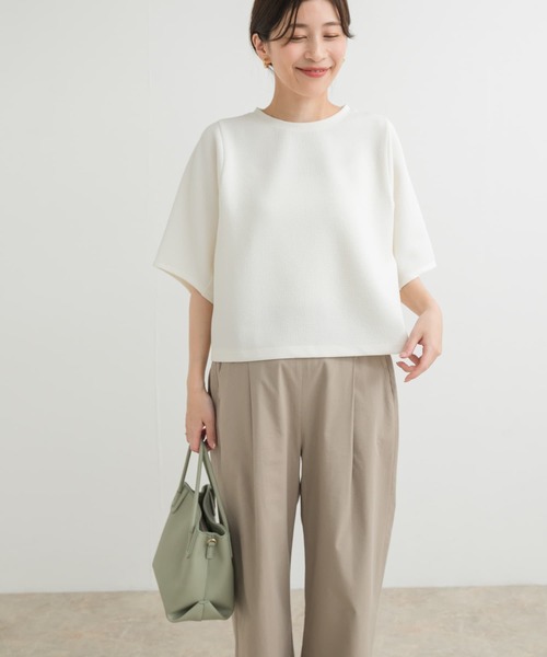 tシャツ 袖ボリュームプルオーバー レディース URBAN RESEARCH DOORS tシャツ 袖ボリュームクロップドプル