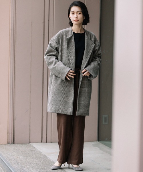 「Munich」 コート S ブラウン系その他 レディース_画像2