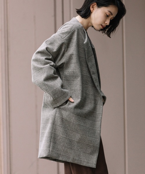 「Munich」 コート S ブラウン系その他 レディース_画像4