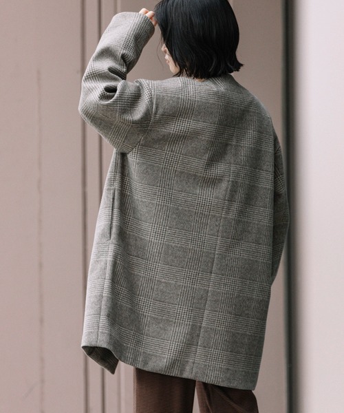 「Munich」 コート S ブラウン系その他 レディース_画像6