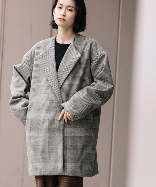 「Munich」 コート S ブラウン系その他 レディース_画像8