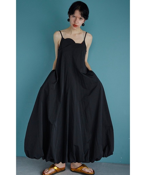 OMMO（オーエムエムオー） ワンピース LAYERED BALLOON CAMI OP