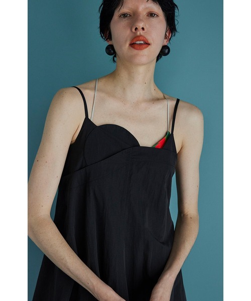 OMMO（オーエムエムオー） ワンピース LAYERED BALLOON CAMI OP