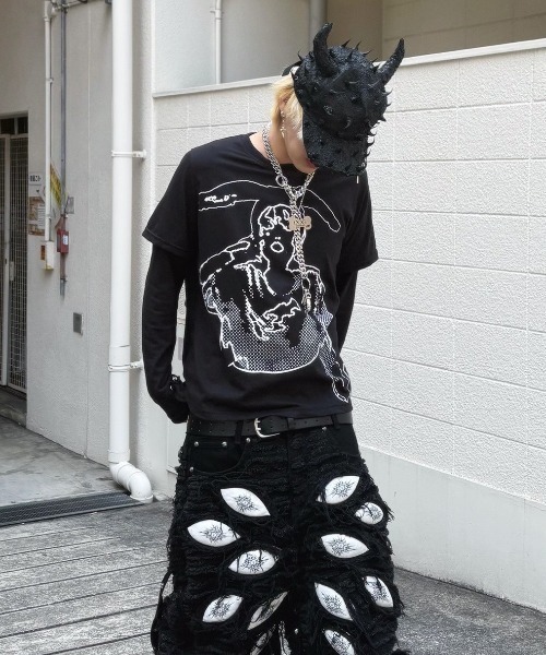 【UNIZ】Demon Venom Cap /【ユニズ】ツノ付きデニムキャップ UNIZ キャップ 帽子 「UNIZ」Demon Venom Cap / 「ユニズ」ツノ付き
