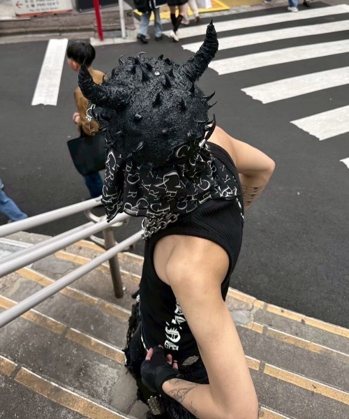 UNIZ キャップ 帽子 「UNIZ」Demon Venom Cap / 「ユニズ」ツノ付き