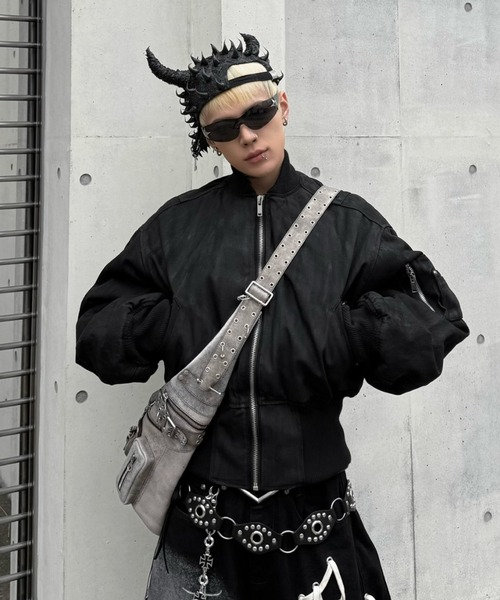 UNIZ キャップ 帽子 「UNIZ」Demon Venom Cap / 「ユニズ」ツノ付き