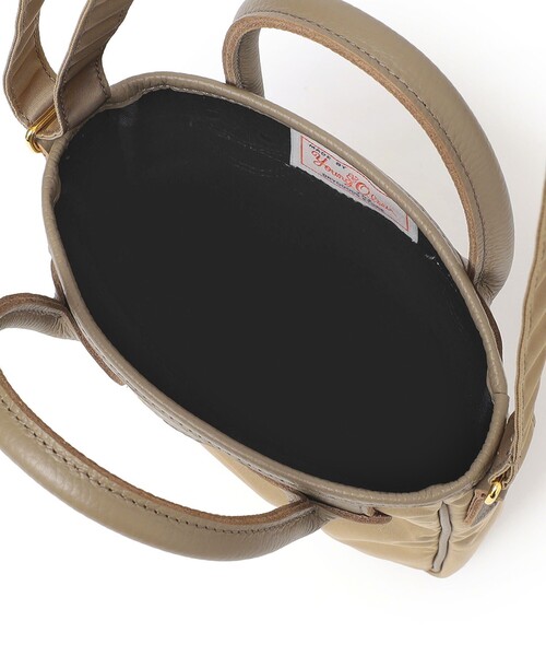 YOUNG＆OLSEN ミニバッグ YOUNG & OLSEN/ヤングアンドオルセン EMBOSSED LEATHER TOTE XS レザー