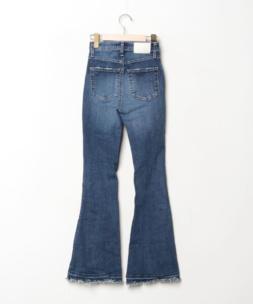 GYDA ハイウエストブーツカットデニム 美品GYDA ジェイダ フロントジップ ハイウエストフレアデニム