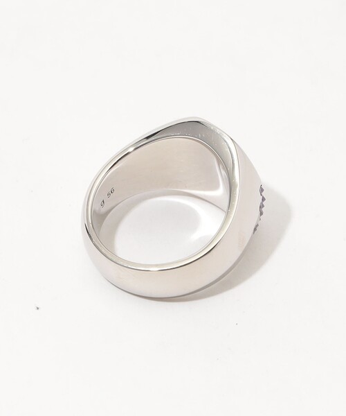 TOM WOOD 指輪 リング Oval Purple M レディース : ZOZOTOWN