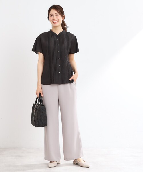 Reflect ブラウス シャツ 「夏SALE／選べる7色／手洗い可
