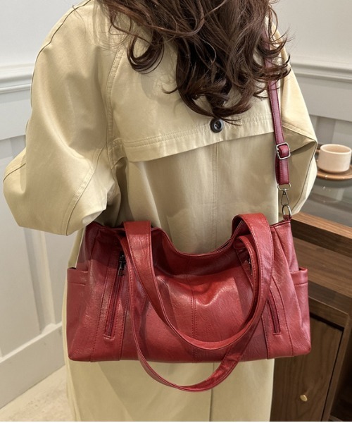 FREE STYLISTS ショルダーバッグ バッグ Y2K レトロ ダブル ファスナー