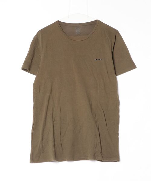 DIESEL 「DIESEL」 半袖Tシャツ LARGE ブラック メンズ