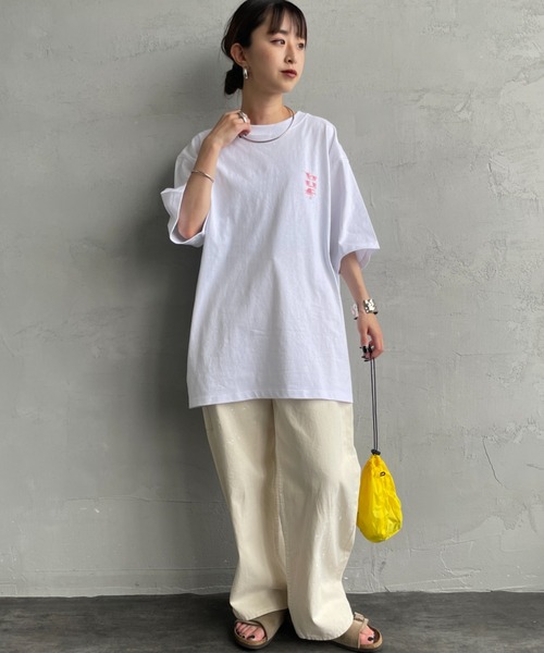 バックプリント Tシャツ 101 502BAR LINEバックプリントTシャツ | 502EASY