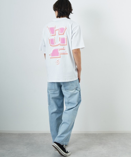 HUF tシャツ 「HUF/ハフ」 MEGACHROME バックプリント ショート