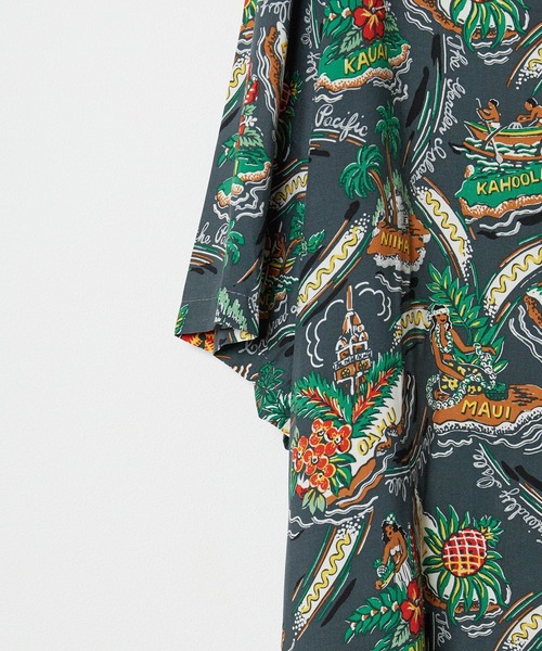 TWO PALMS ブラウス シャツ PALMS/トゥーパームス S/S Hawaiian