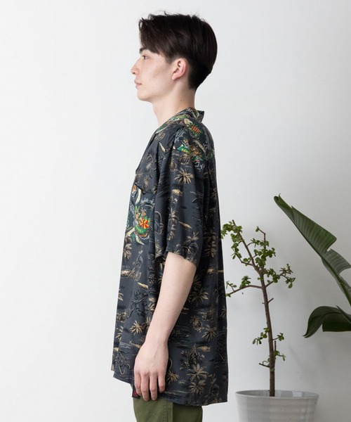 ブラウス シャツ TWO PALMS/トゥーパームス S/S Hawaiian Shirt / CRAZY Golden Vintage/Friend TWO PALMS ブラウス シャツ PALMS/トゥーパームス S/S Hawaiian