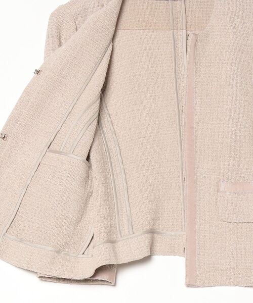 Sov. ジャケット ノーカラージャケット ラミーシアージャケット